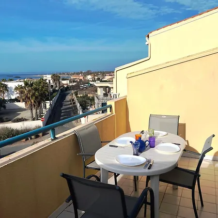 Апартаменты Savanna Ii Joli 3 Pieces Mezzanine Piscine Vue Rochelongue Cap D'agde Агд